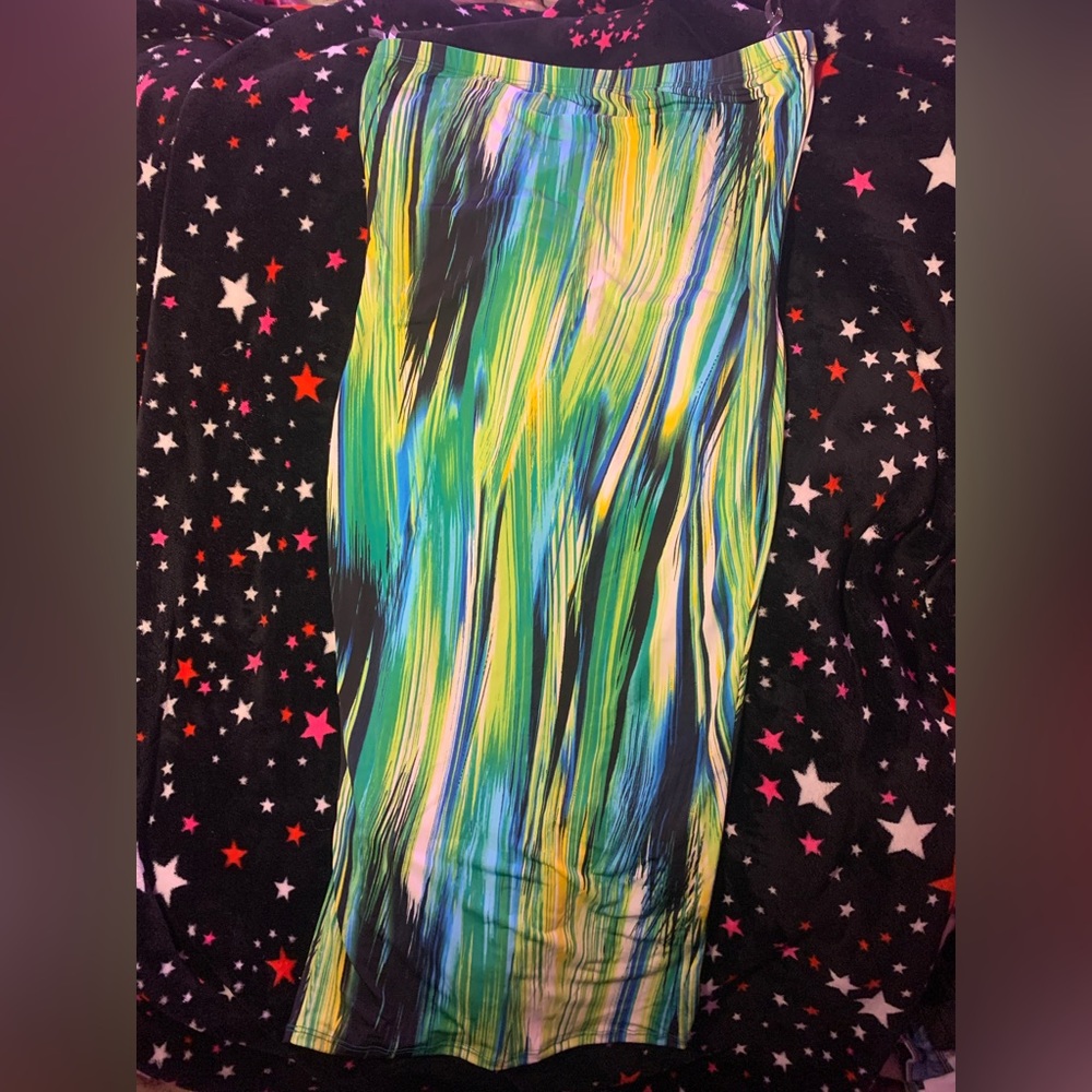 Body Con Multi Color Dress